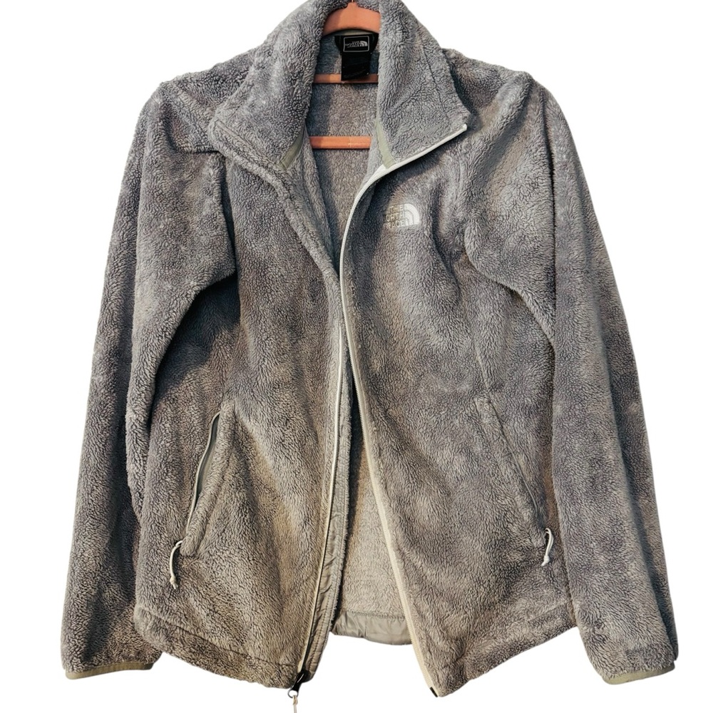 The North Face Women’s Sz S Gray Plush Fleece Jacket